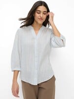 Brax Chemisier Violet en lin