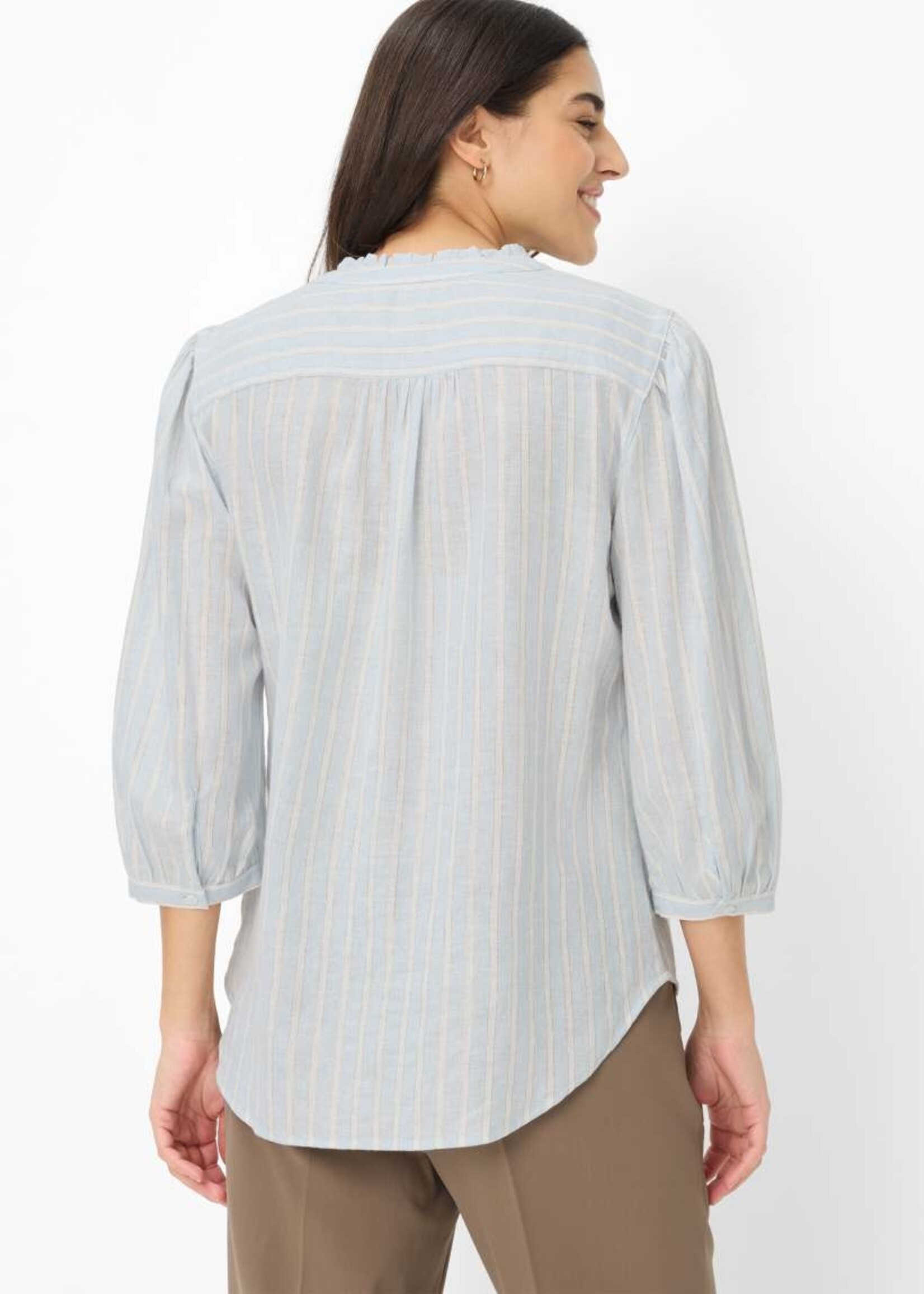 Brax Chemisier Violet en lin