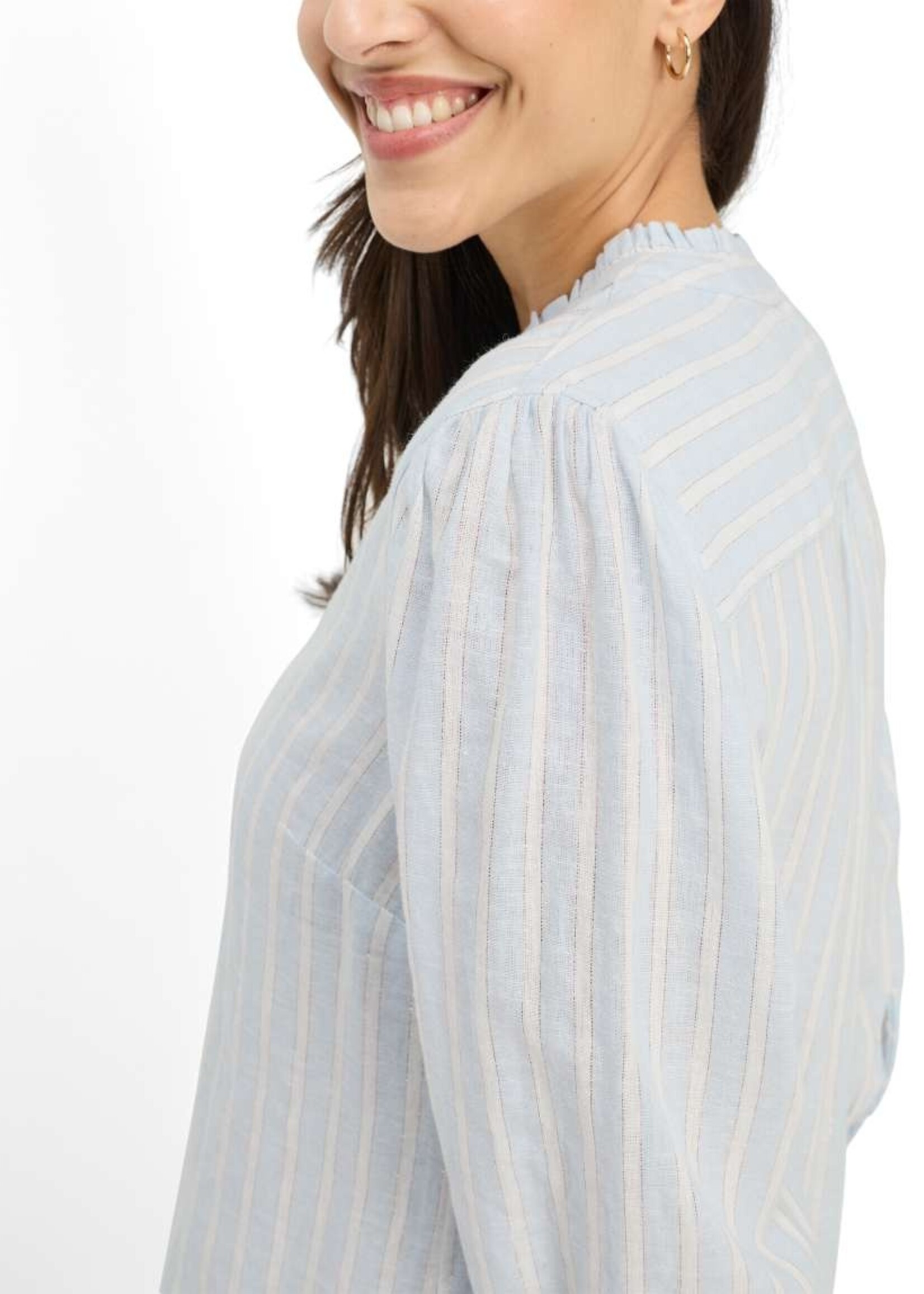 Brax Chemisier Violet en lin