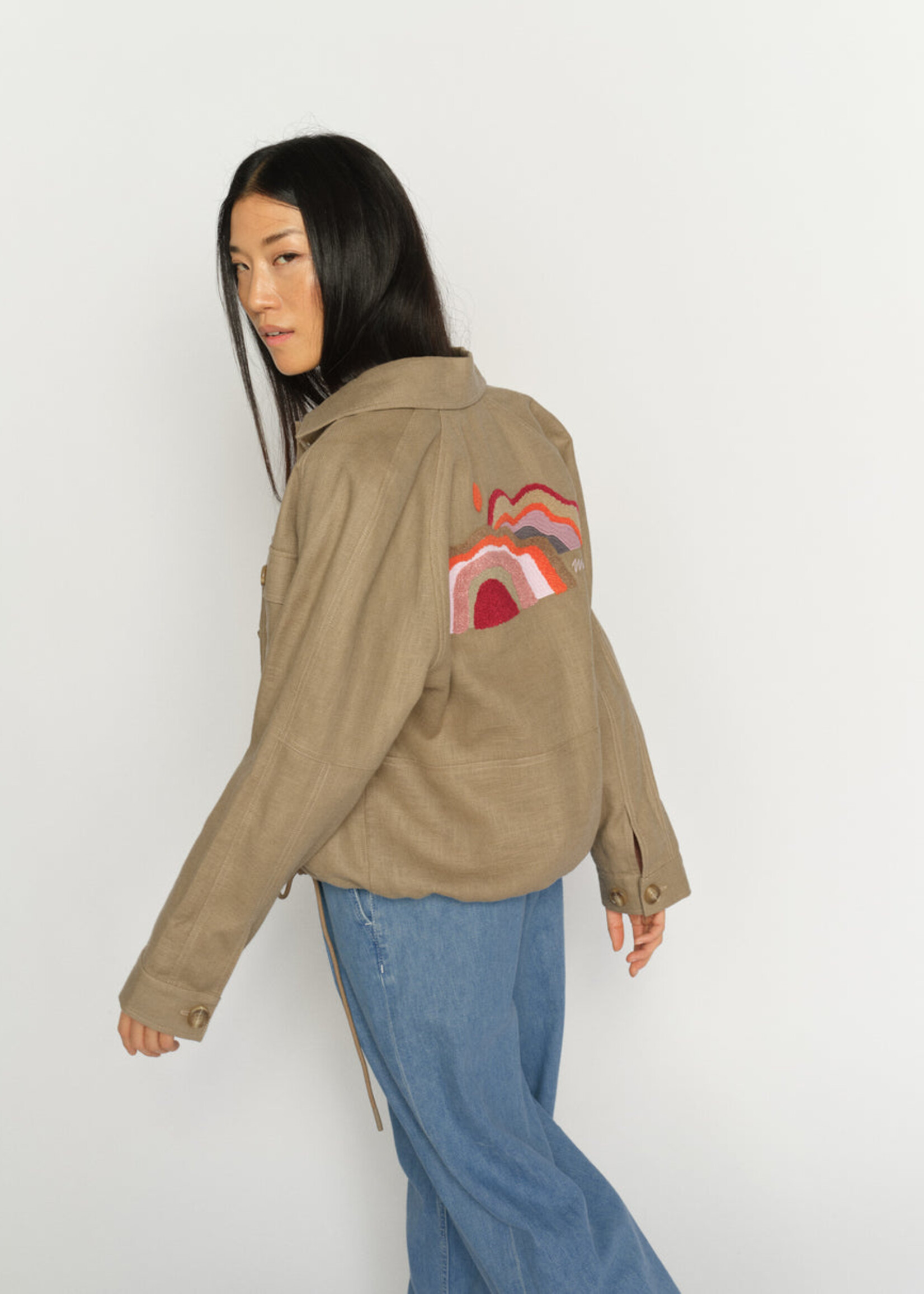 Mos Mosh Ginah Ramie Jacket