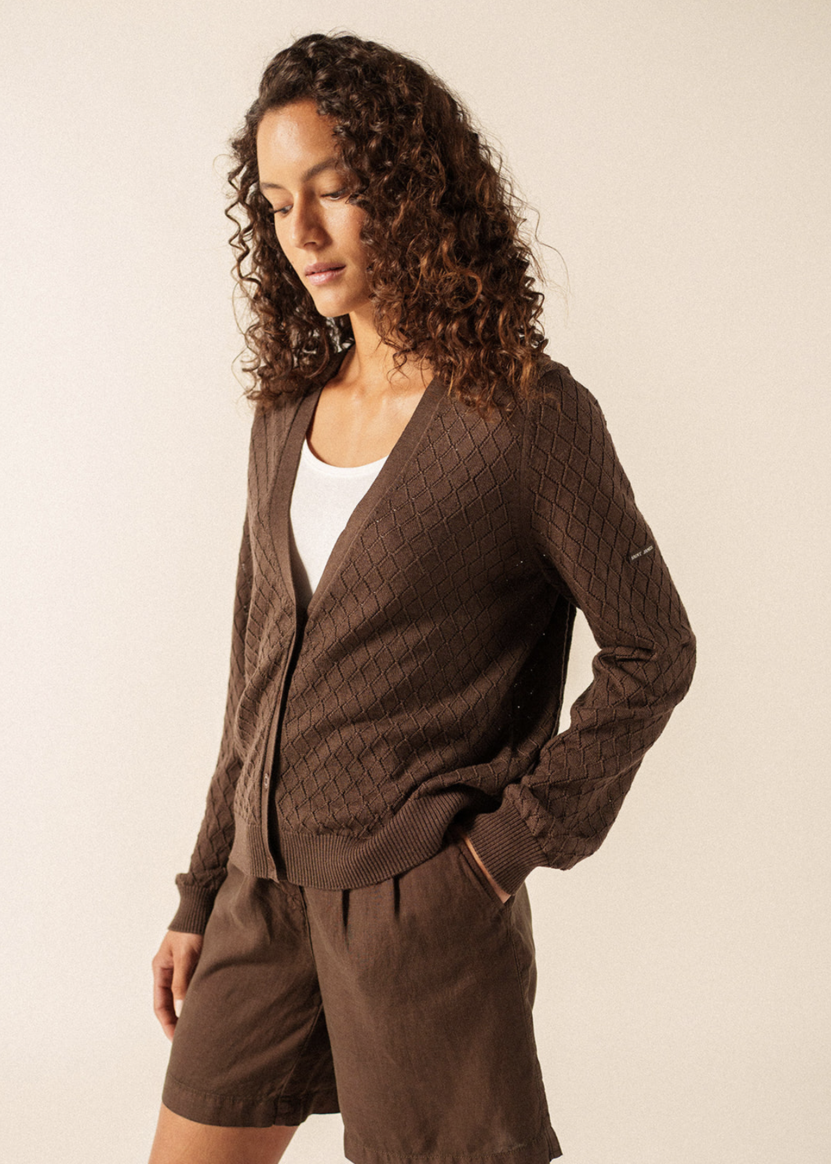 Saint James Cardigan Braga