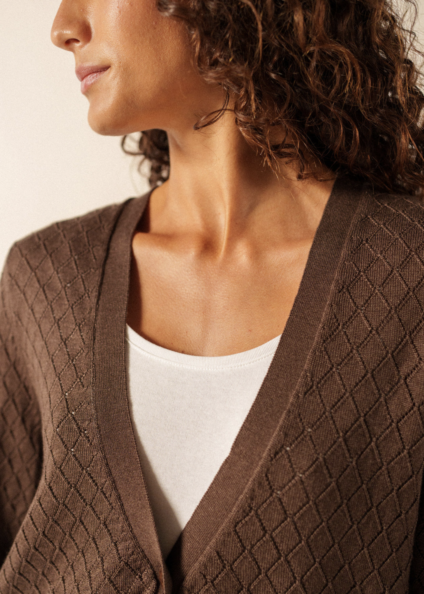 Saint James Cardigan Braga