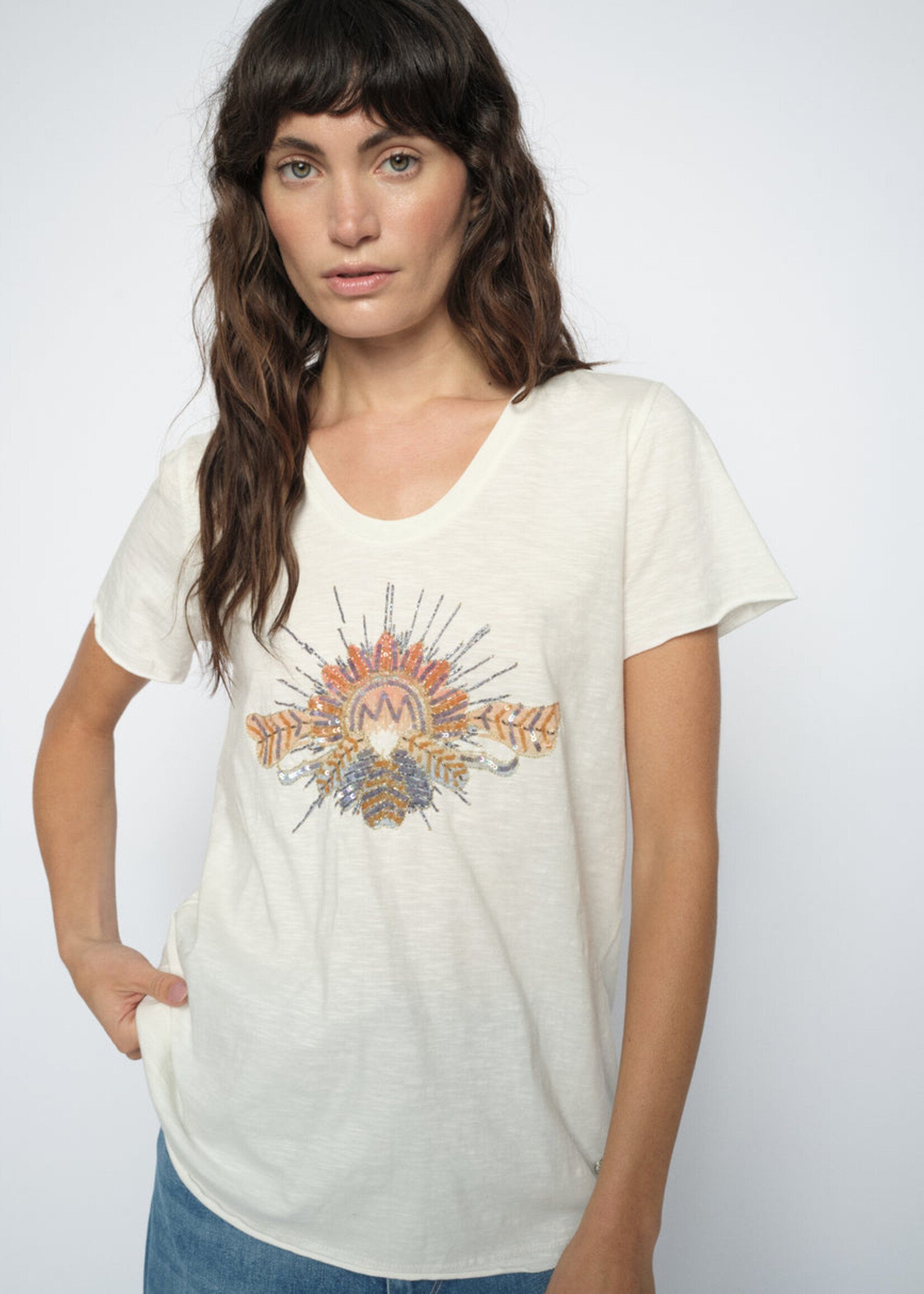 Mos Mosh Tonia O-SS Glam Tee