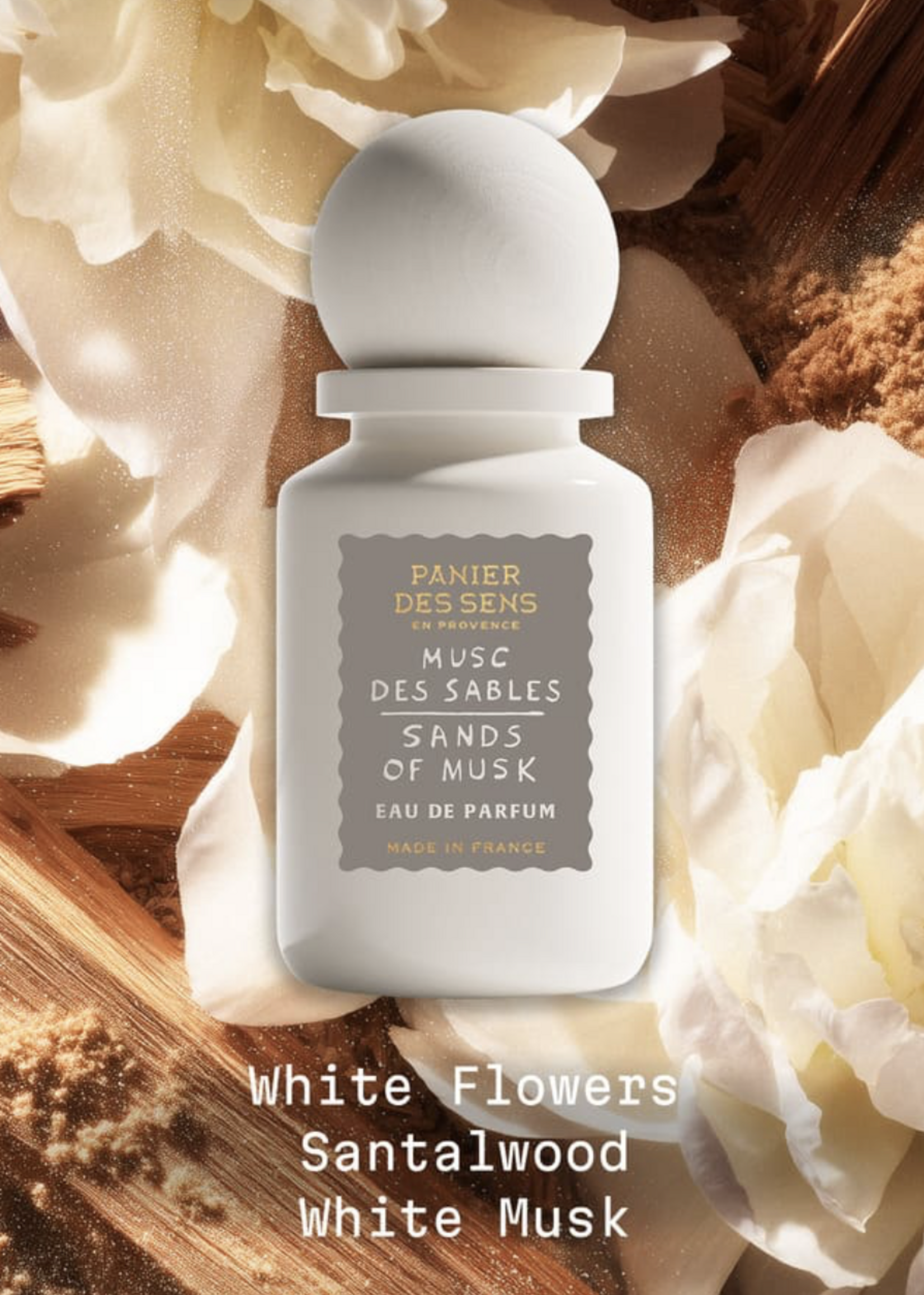Panier Des Sens Eau de parfum Sables de musc