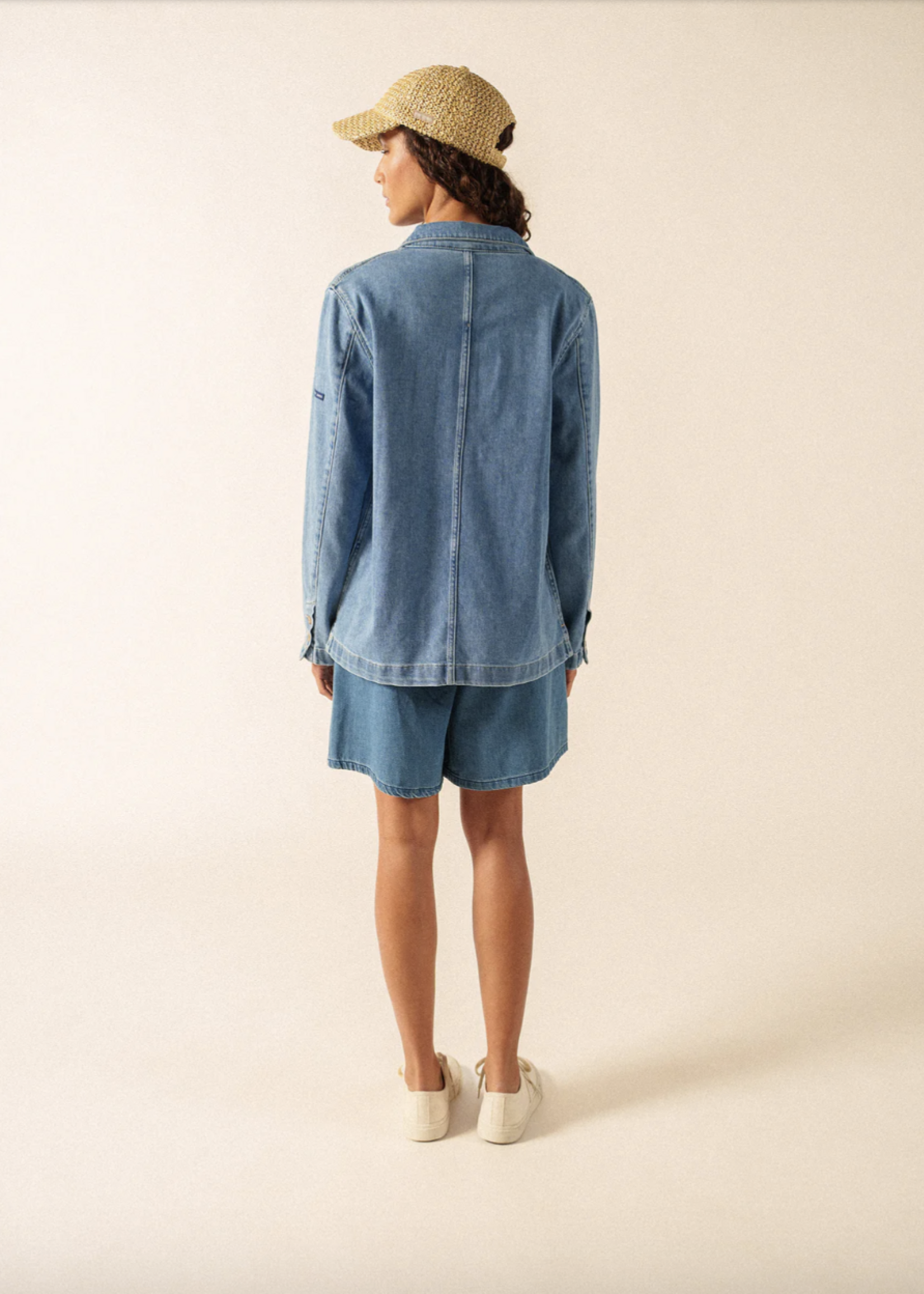 Saint James Veste Alize en denim
