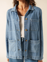 Saint James Veste Alize en denim