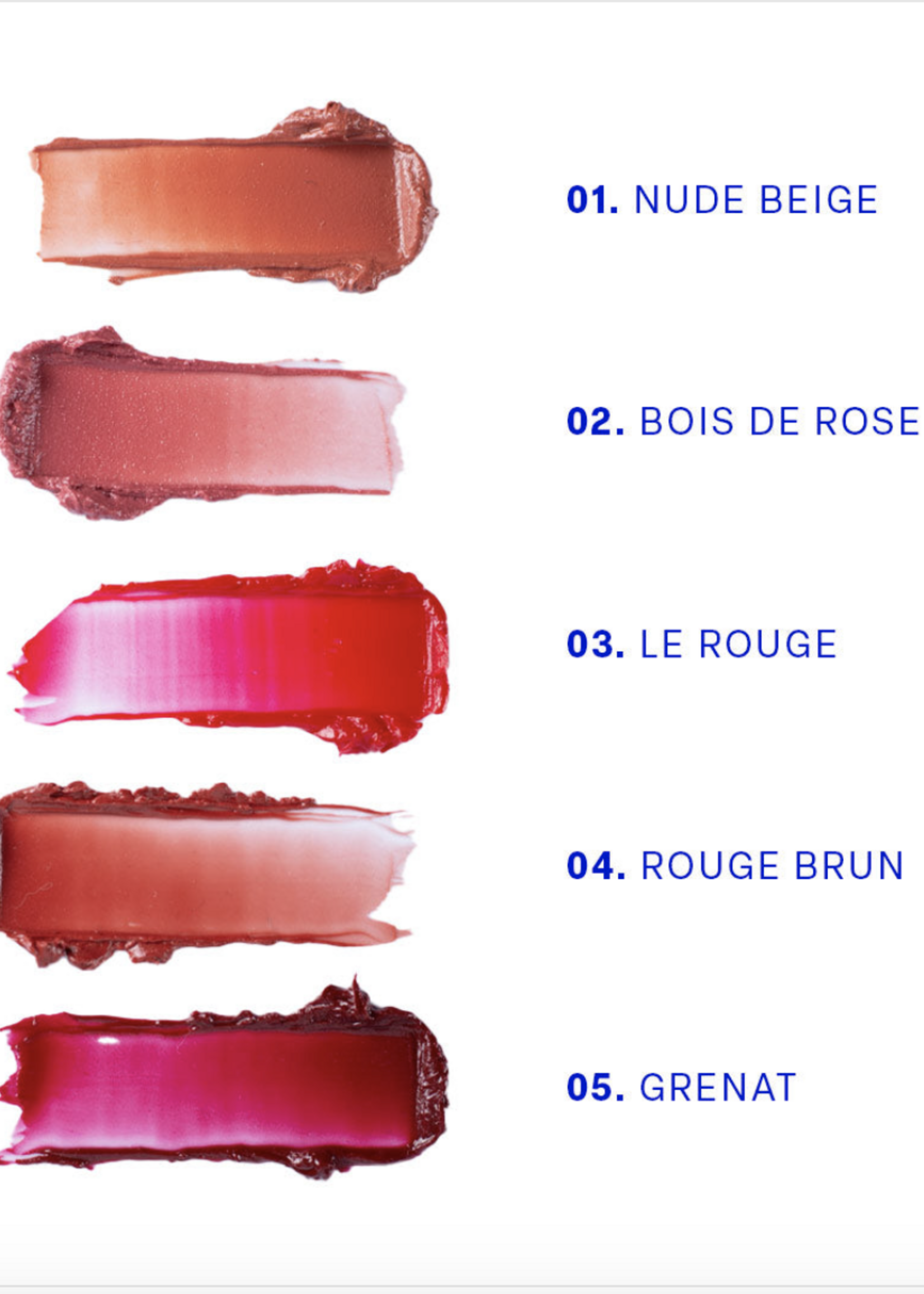 La crique Baume à lèvres teinté & Fard à joues hydratant - 01 Nude Beige