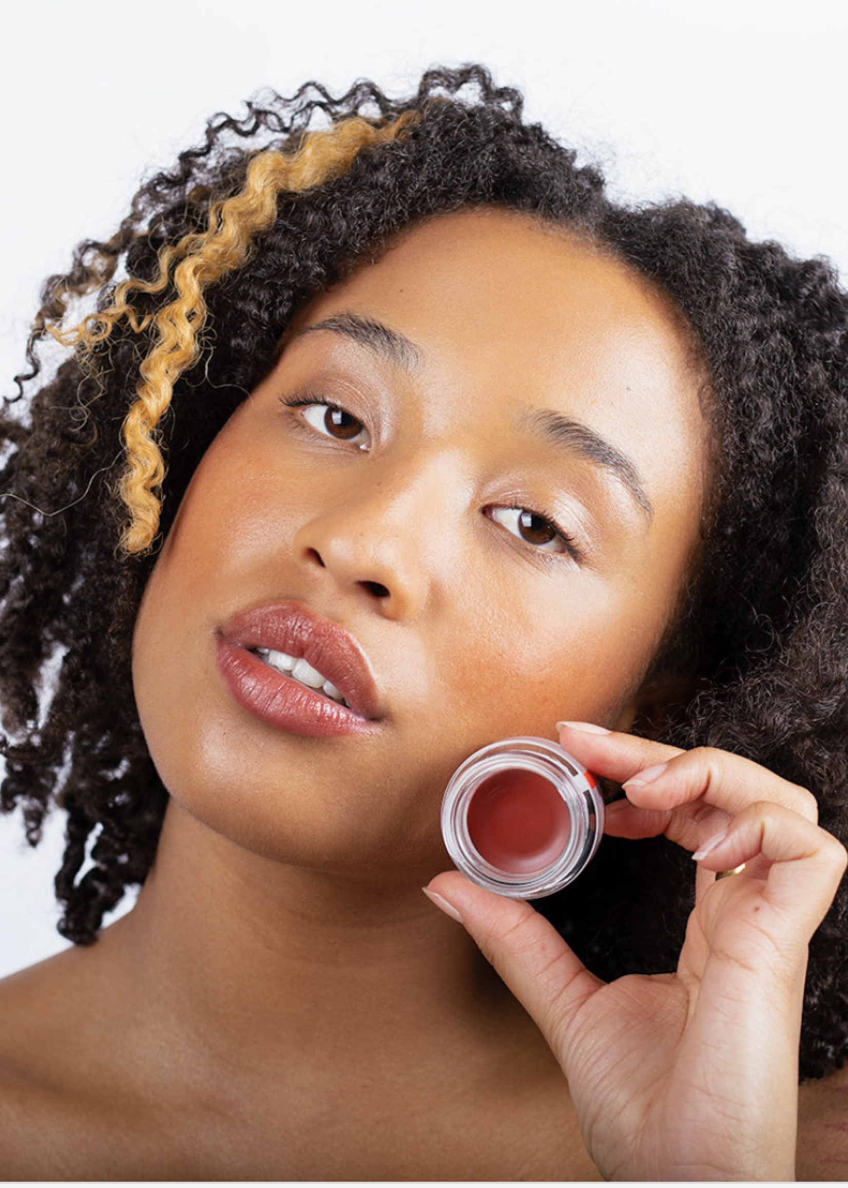 La crique Baume à lèvres teinté & Fard à joues hydratant - 04 Rouge Brun