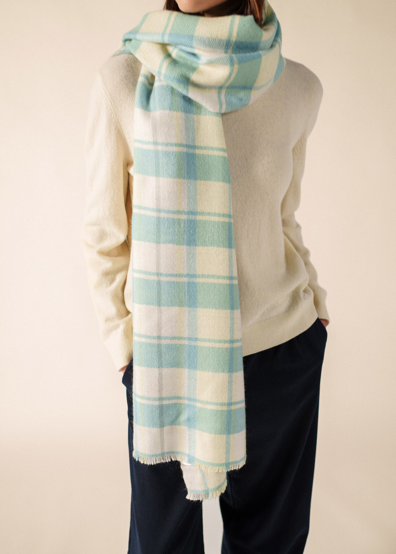 Saint James Foulard Carreau