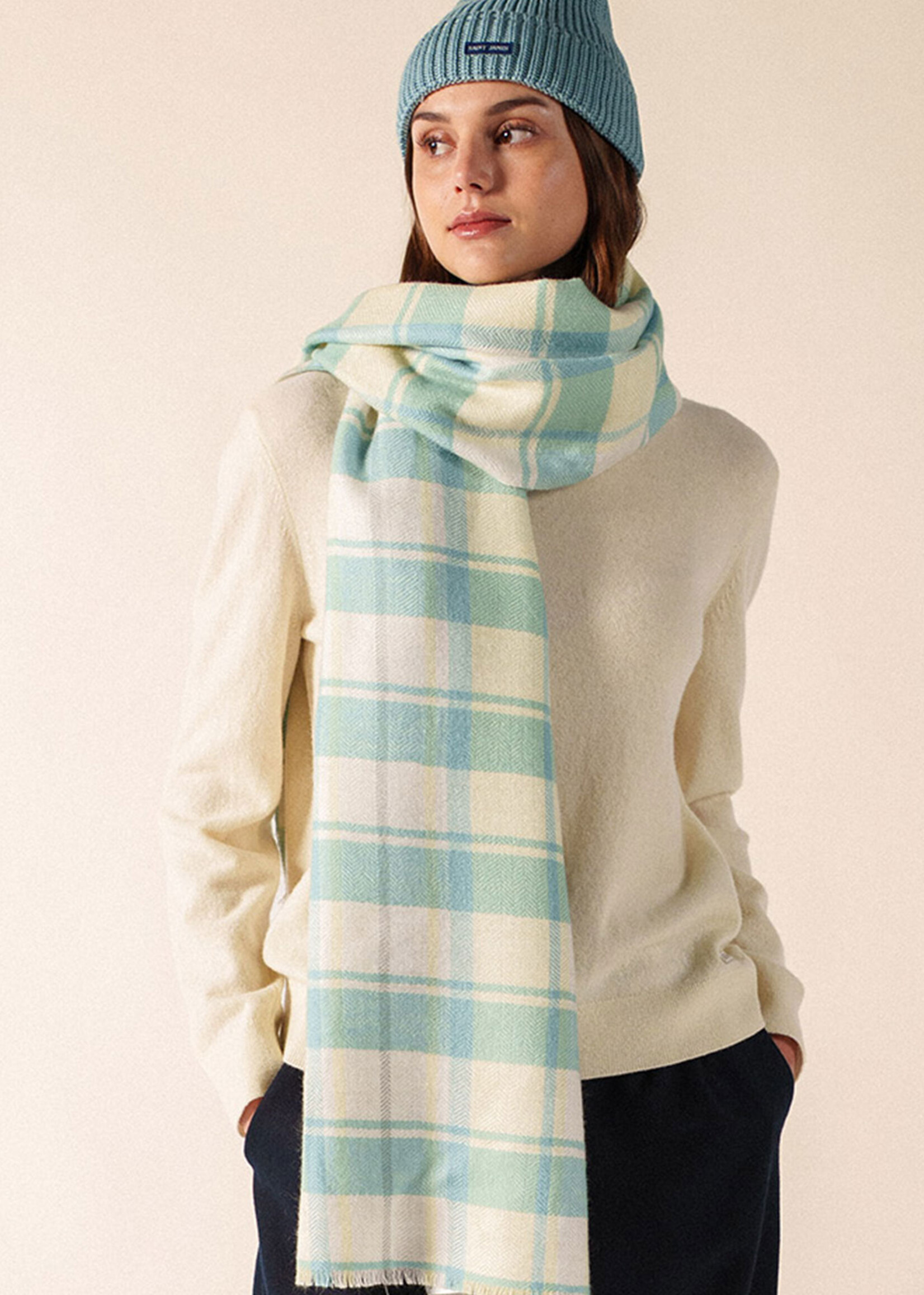 Saint James Foulard Carreau