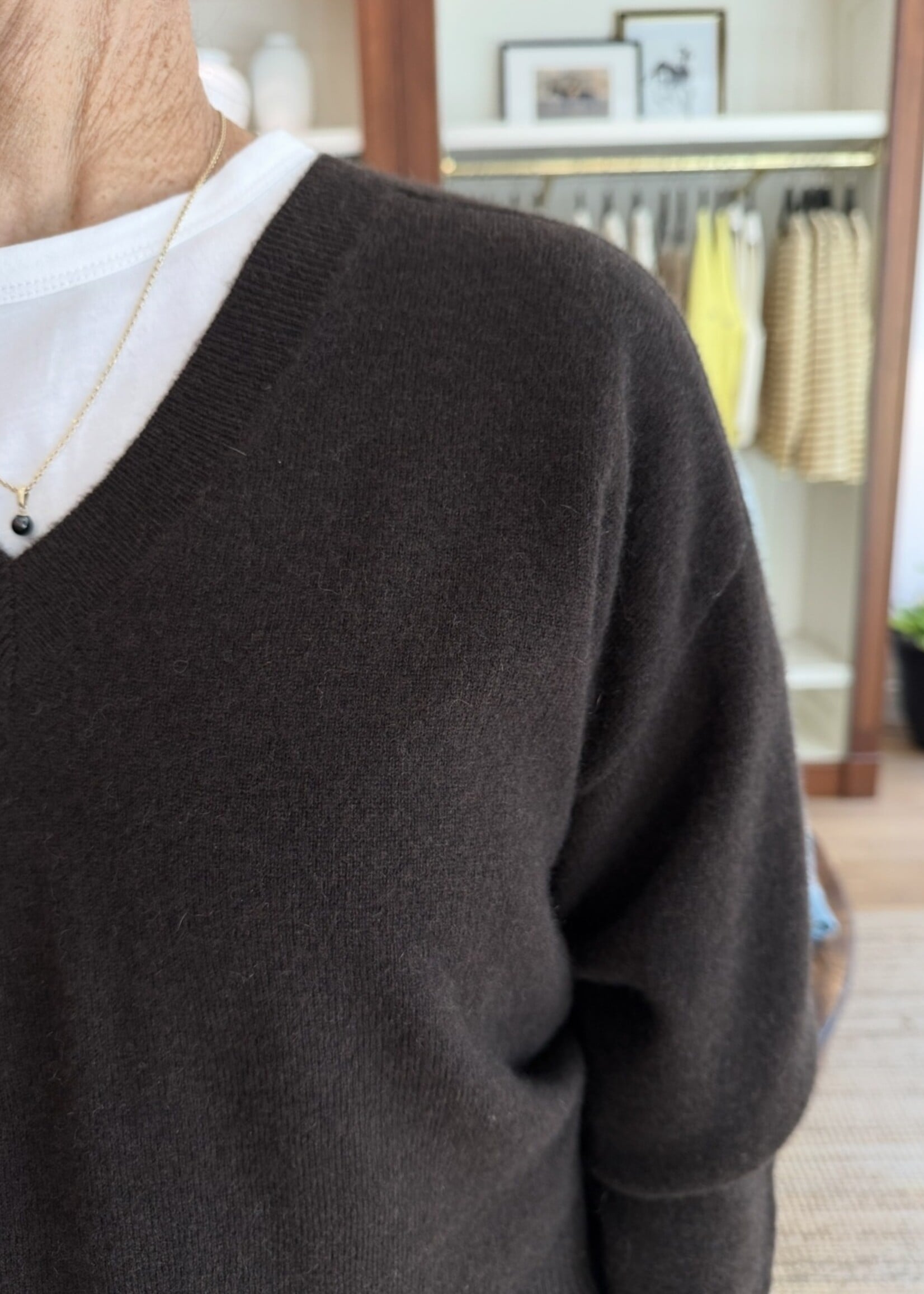 Pull col en V