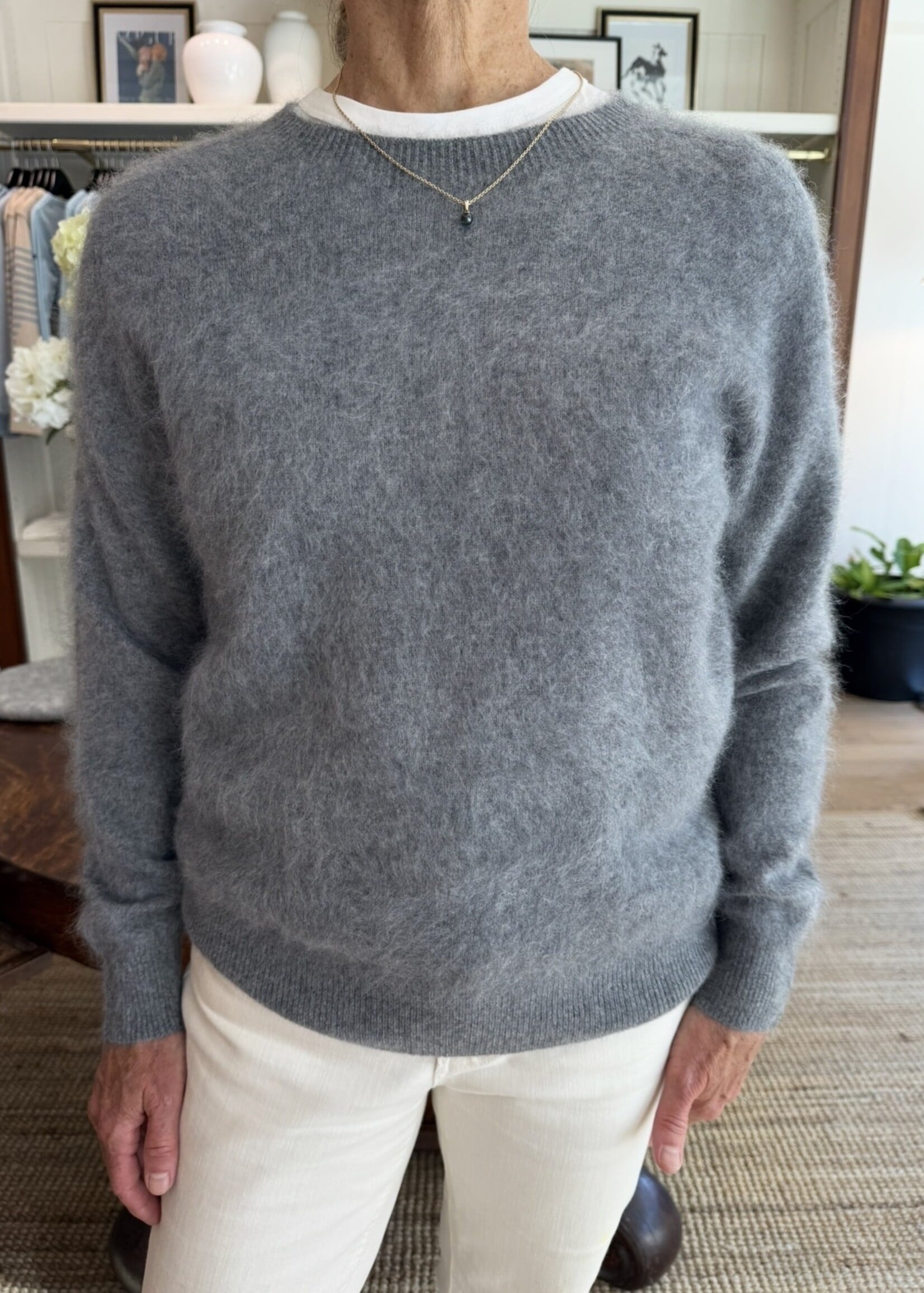 Tricot laine, soie et cachemire
