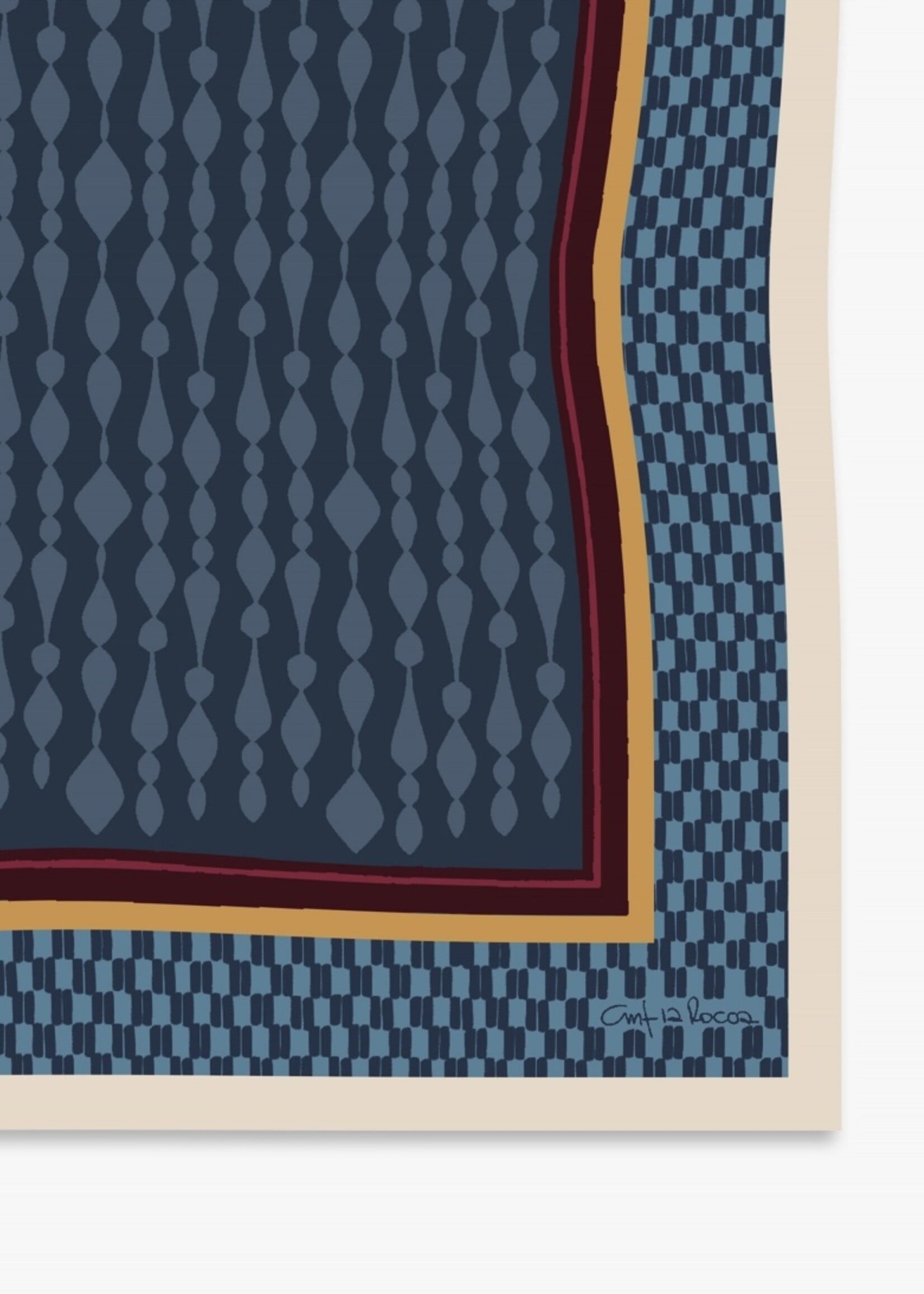 Cinzia Rocca Foulard en soie
