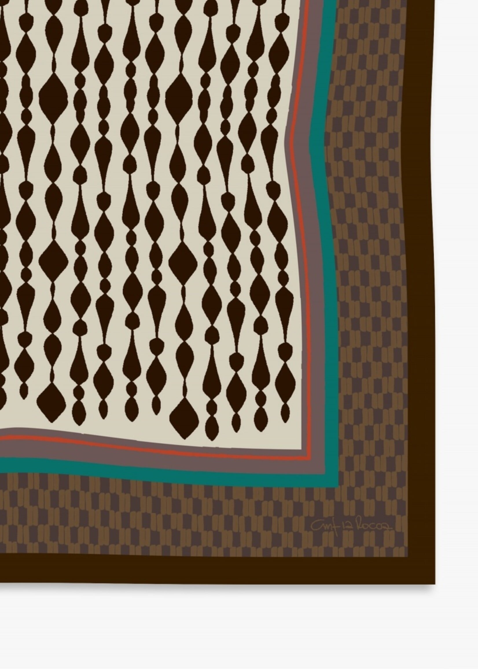 Cinzia Rocca Foulard en soie