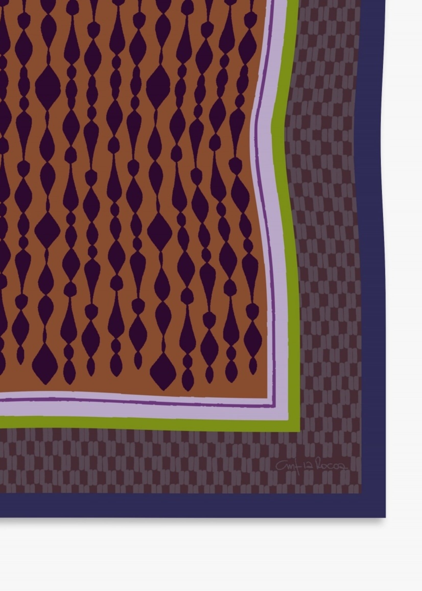 Cinzia Rocca Foulard en soie