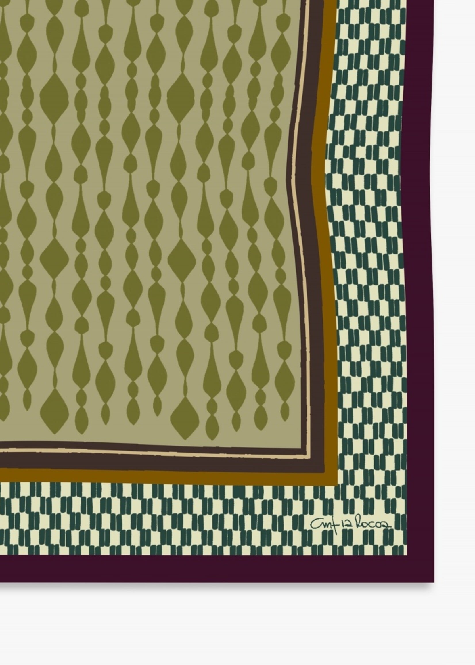 Cinzia Rocca Foulard en soie