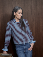 Mos Mosh Milvi Stripe Cardigan