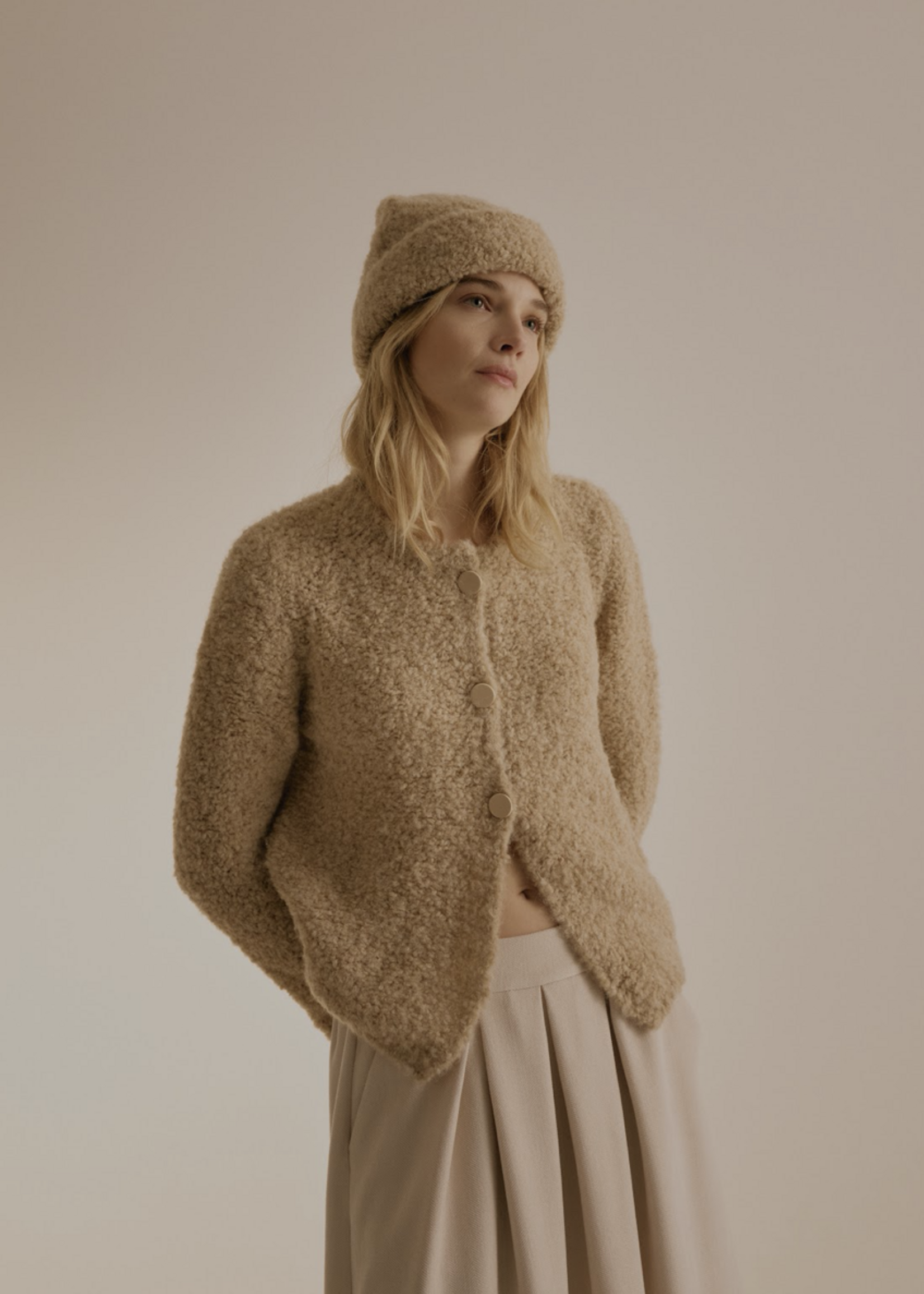 Cardigan Bouclé