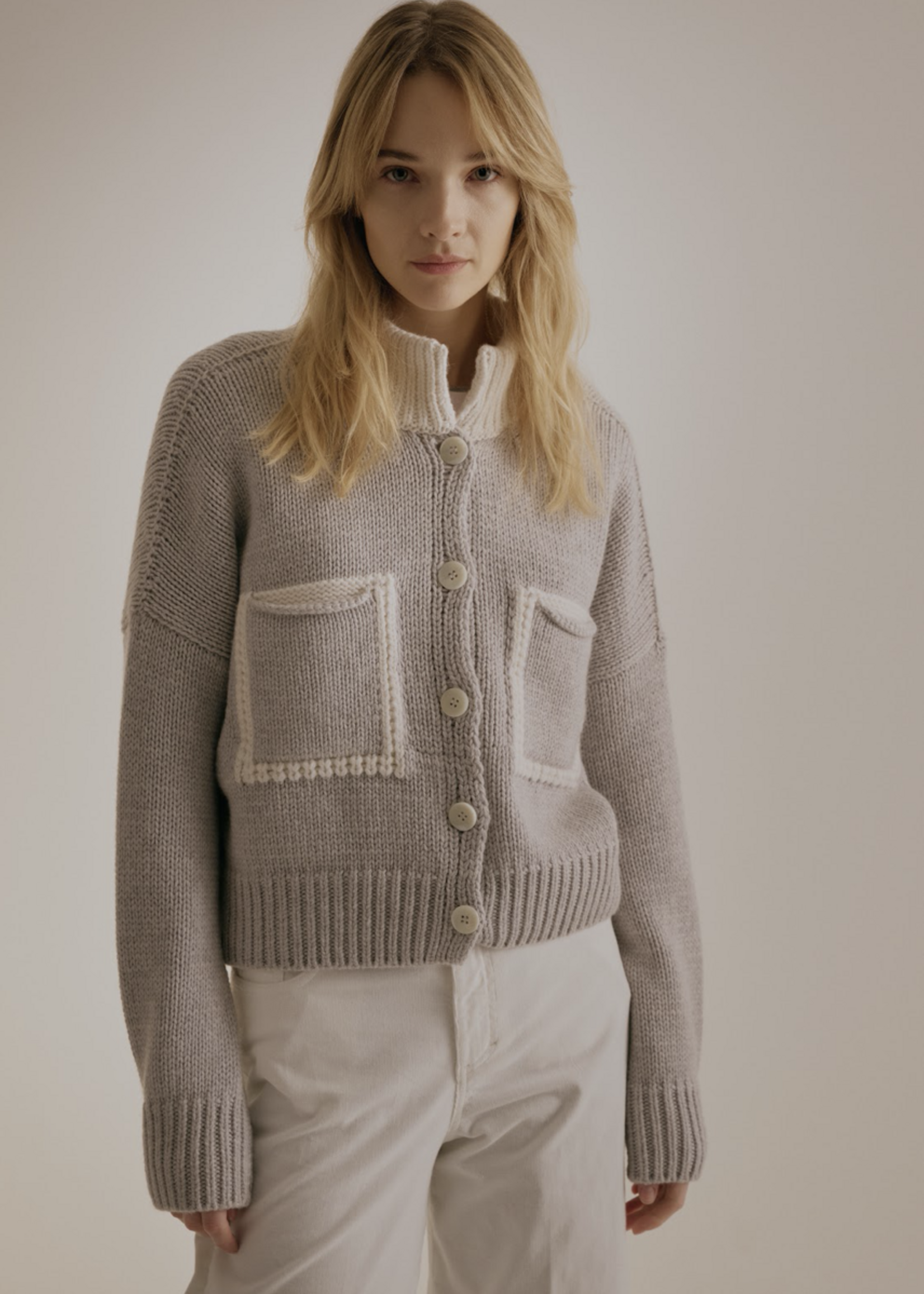 Cardigan avec poches
