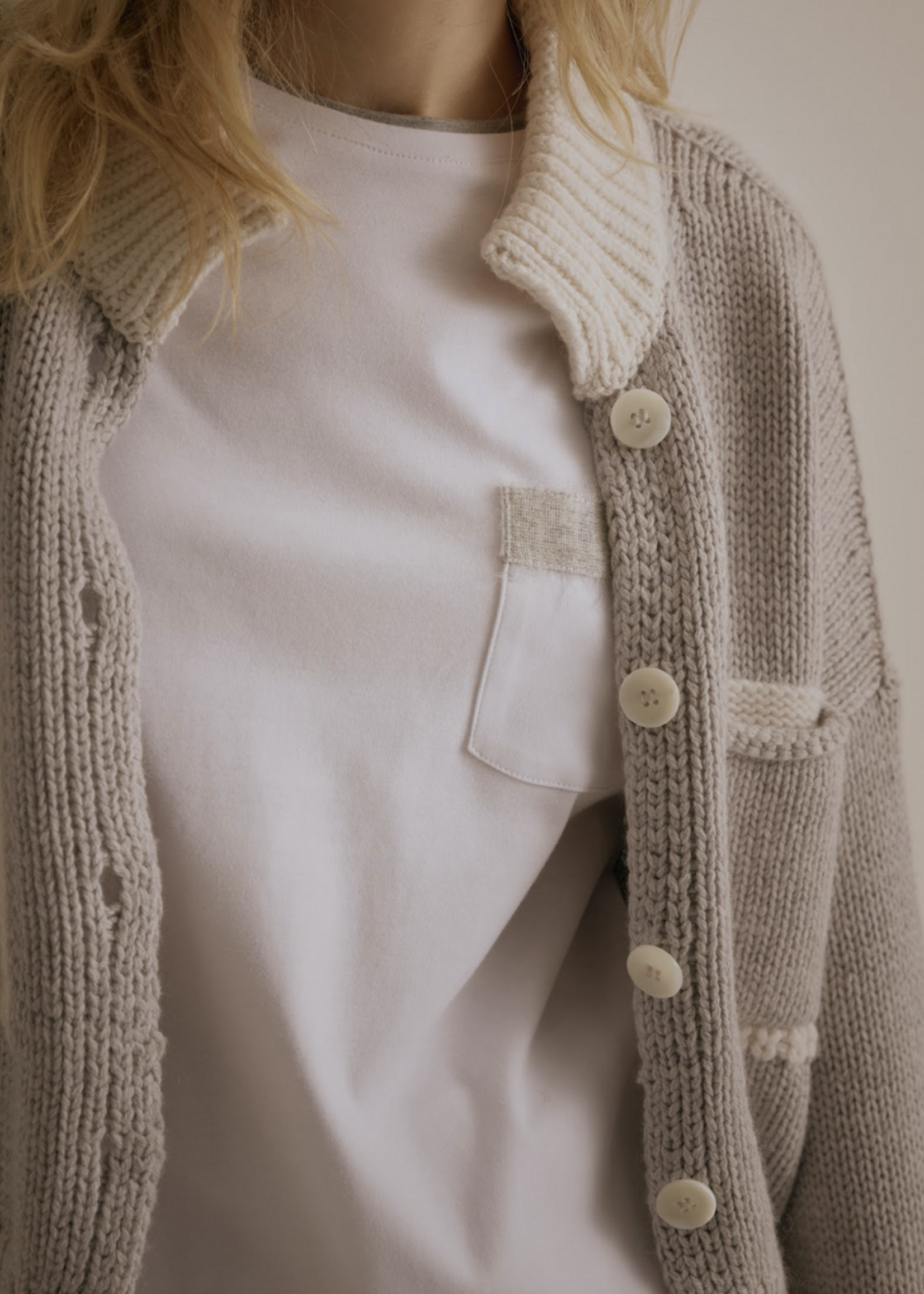 Cardigan avec poches