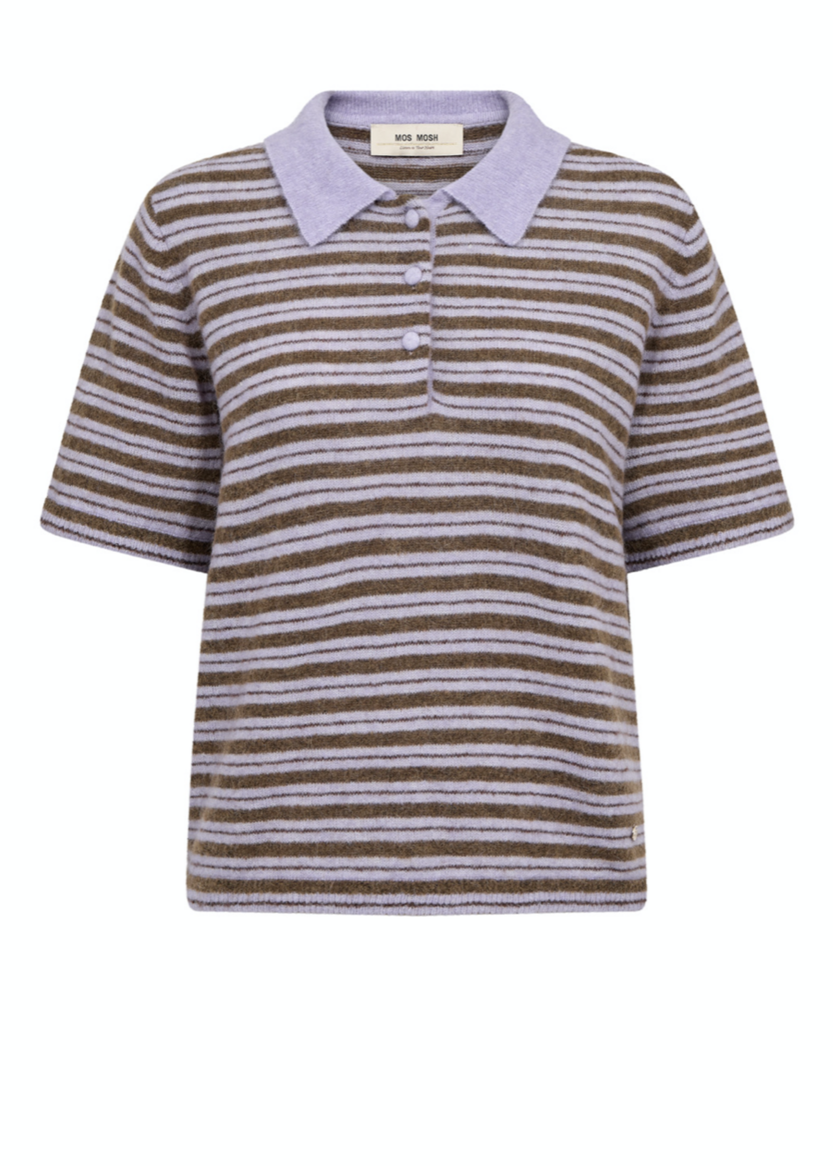 Mos Mosh Milvi SS Stripe Polo Knit