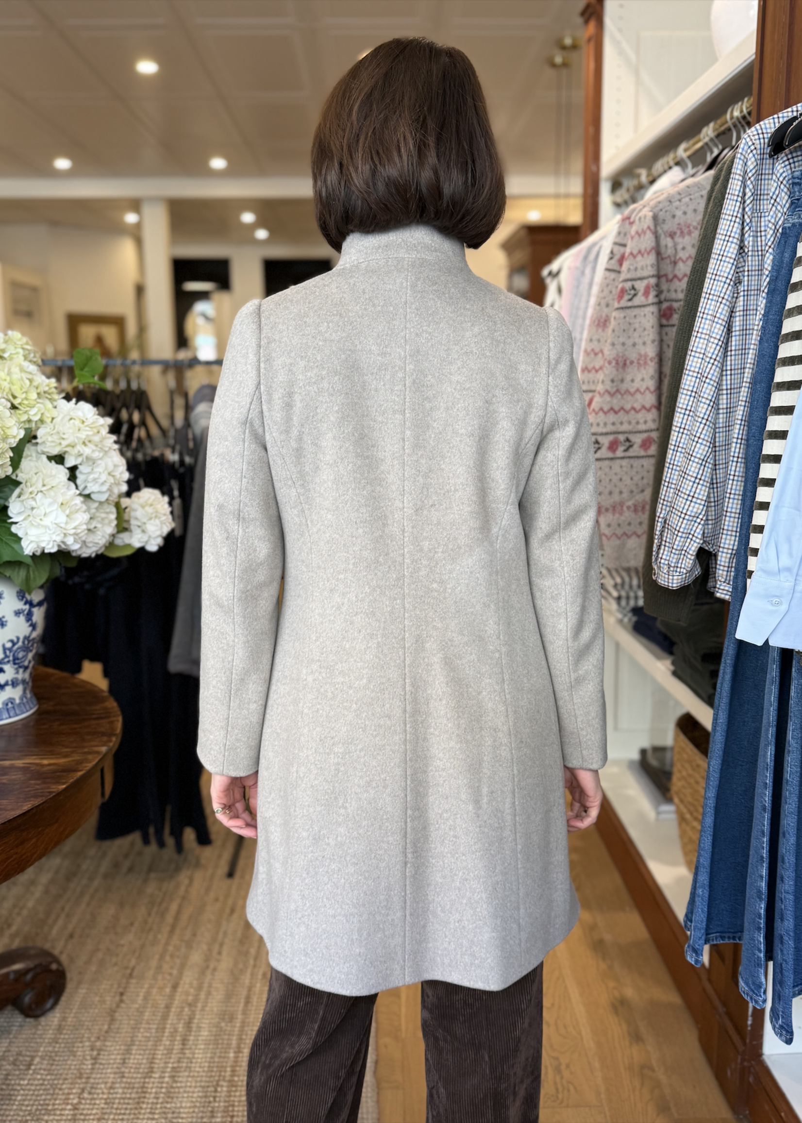 Cinzia Rocca Manteau en laine avec veste