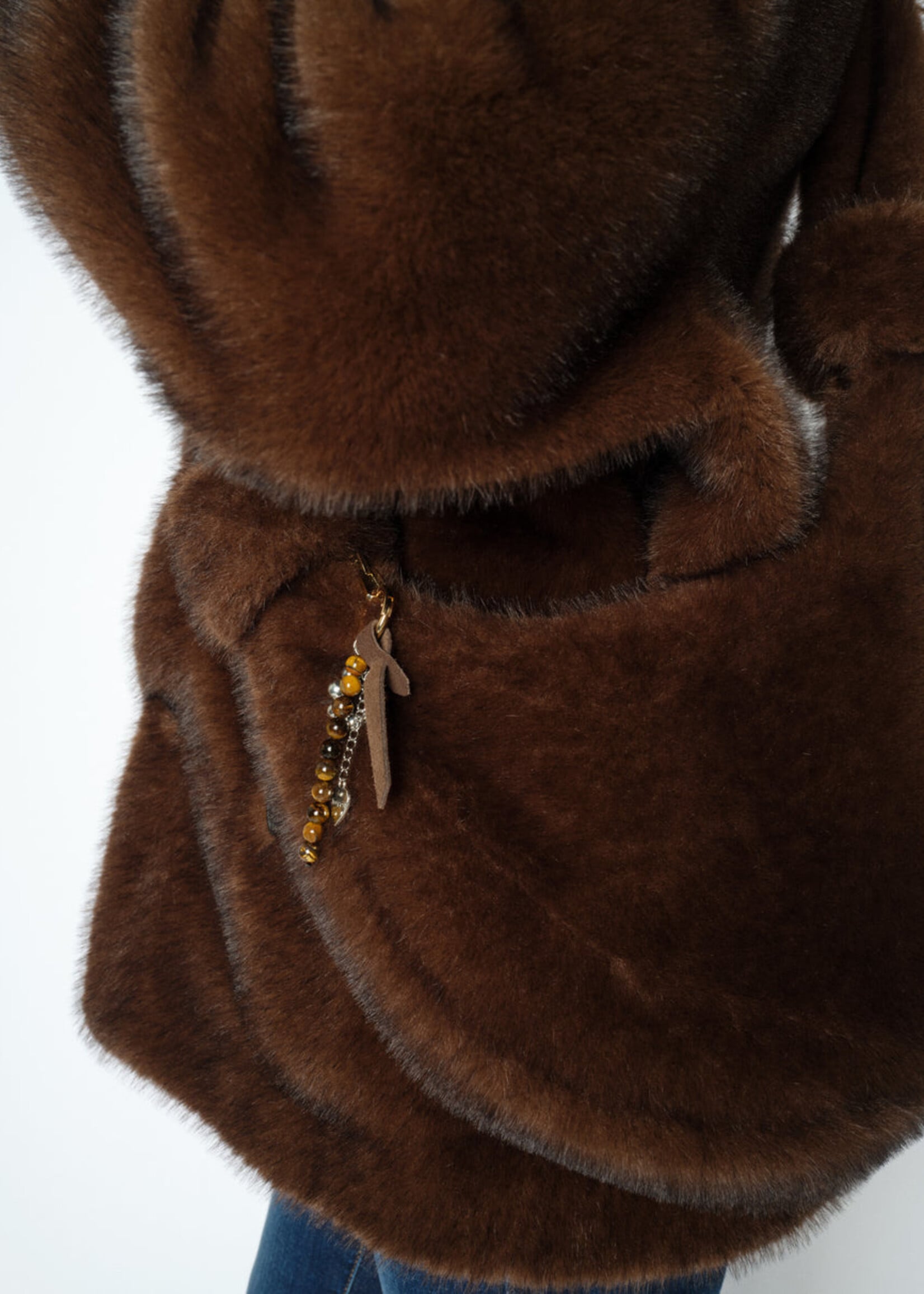 Mos Mosh Cia Faux Fur Bag