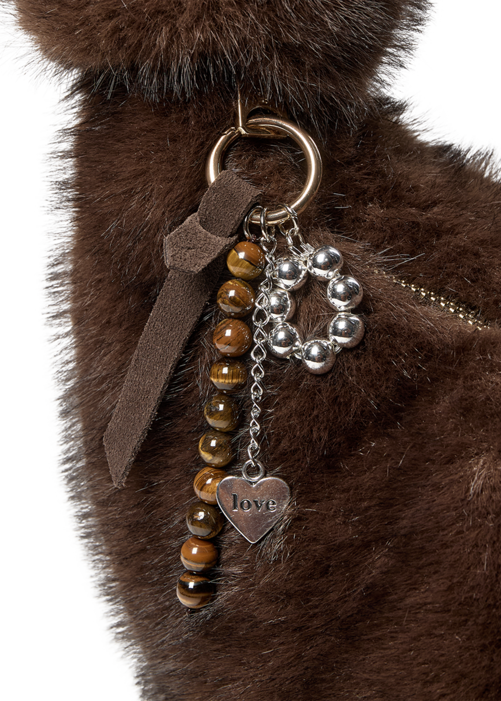 Mos Mosh Cia Faux Fur Bag
