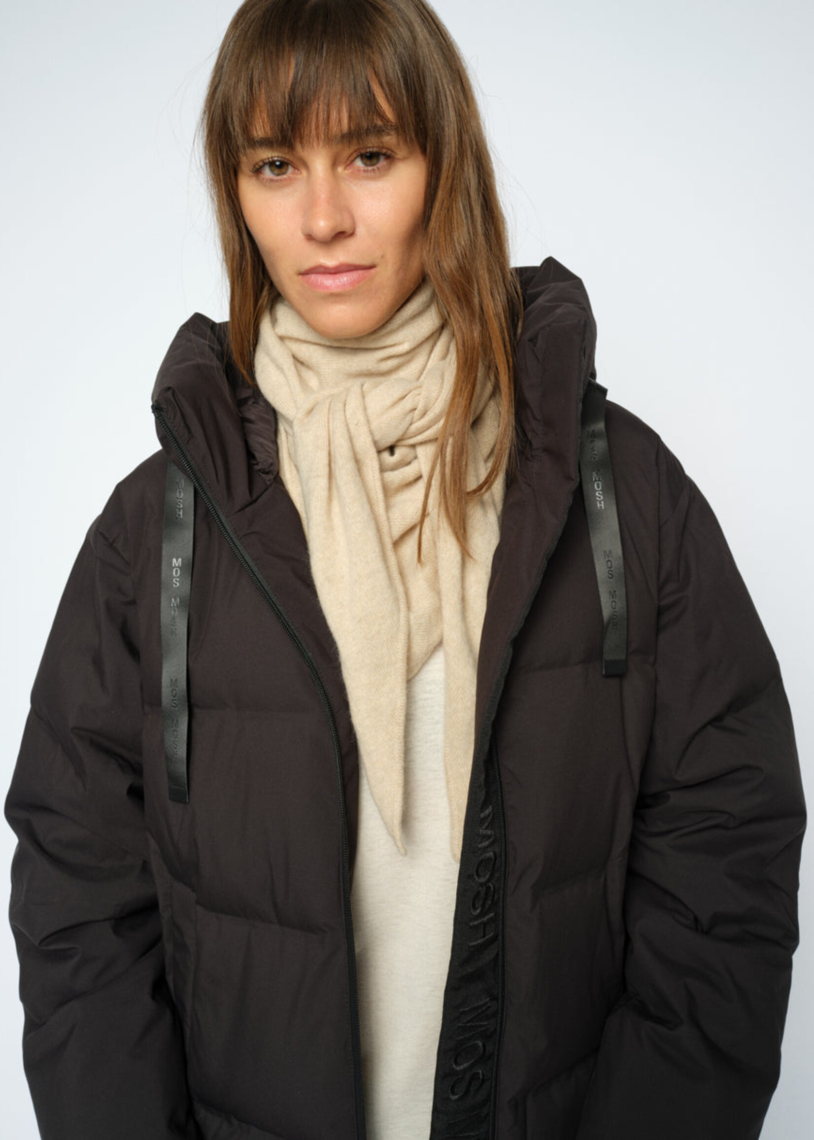 Mos Mosh Enata Cashmere Knit Scarf
