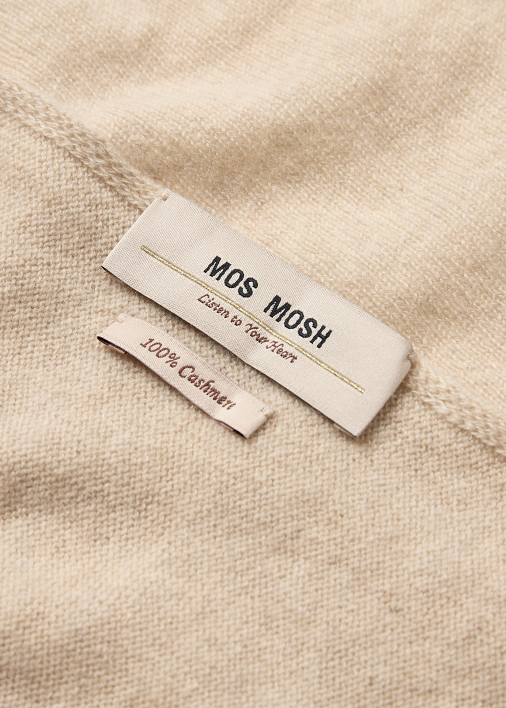 Mos Mosh Enata Cashmere Knit Scarf
