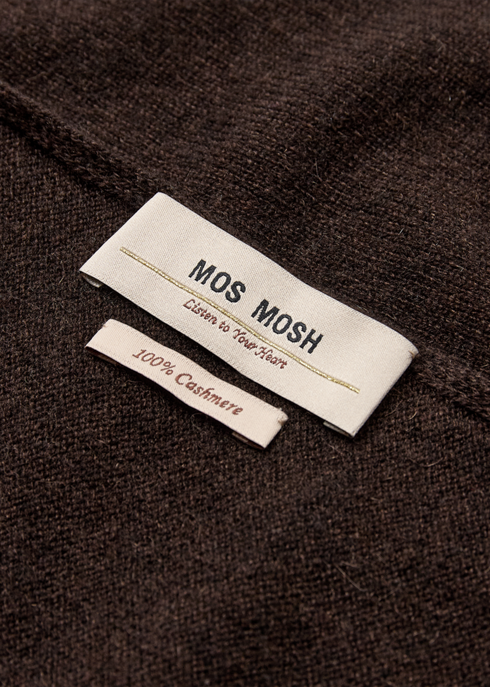 Mos Mosh Enata Cashmere Knit Scarf