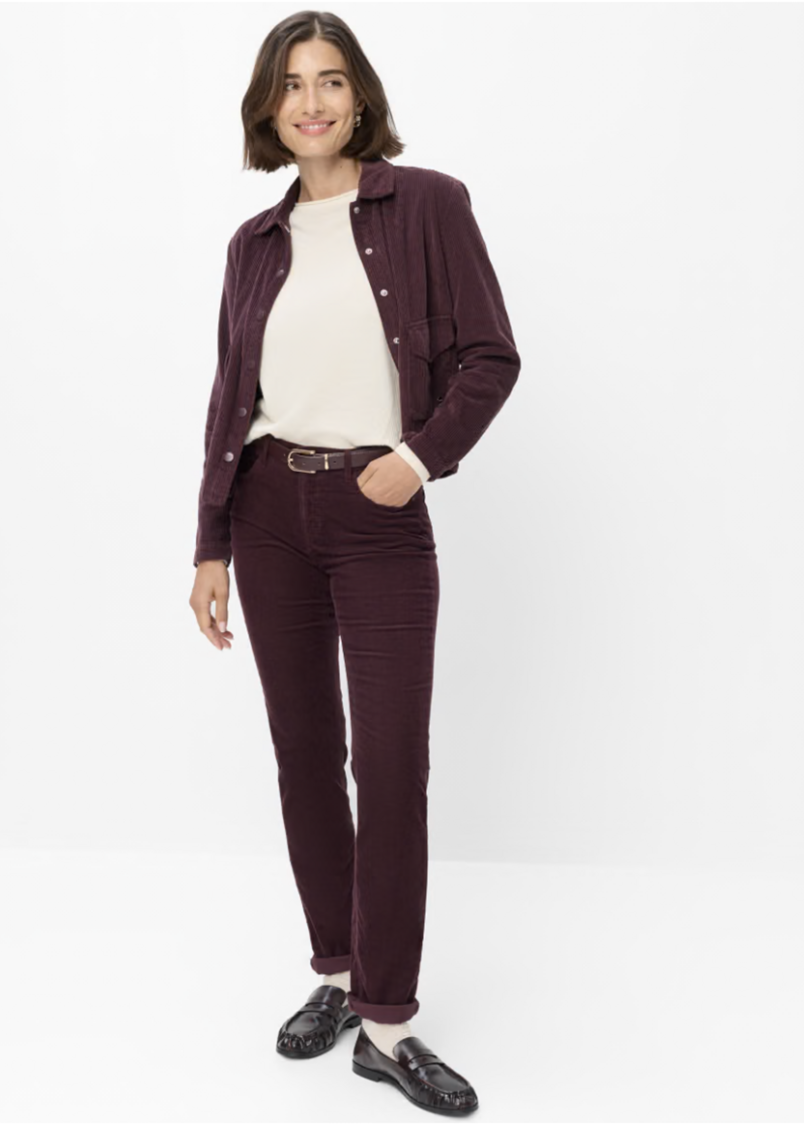 Brax Pantalon Mary en corduroy