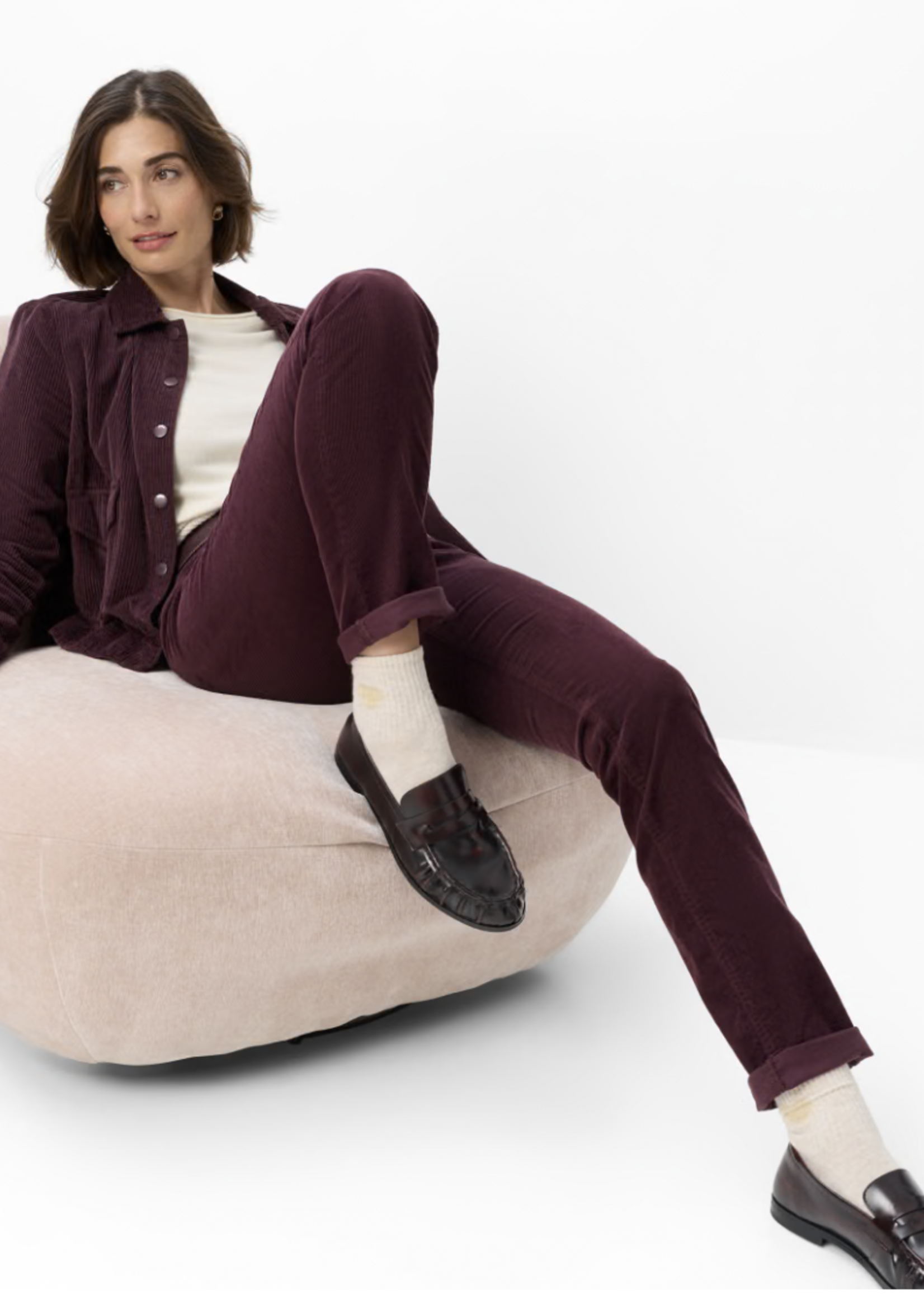 Brax Pantalon Mary en corduroy