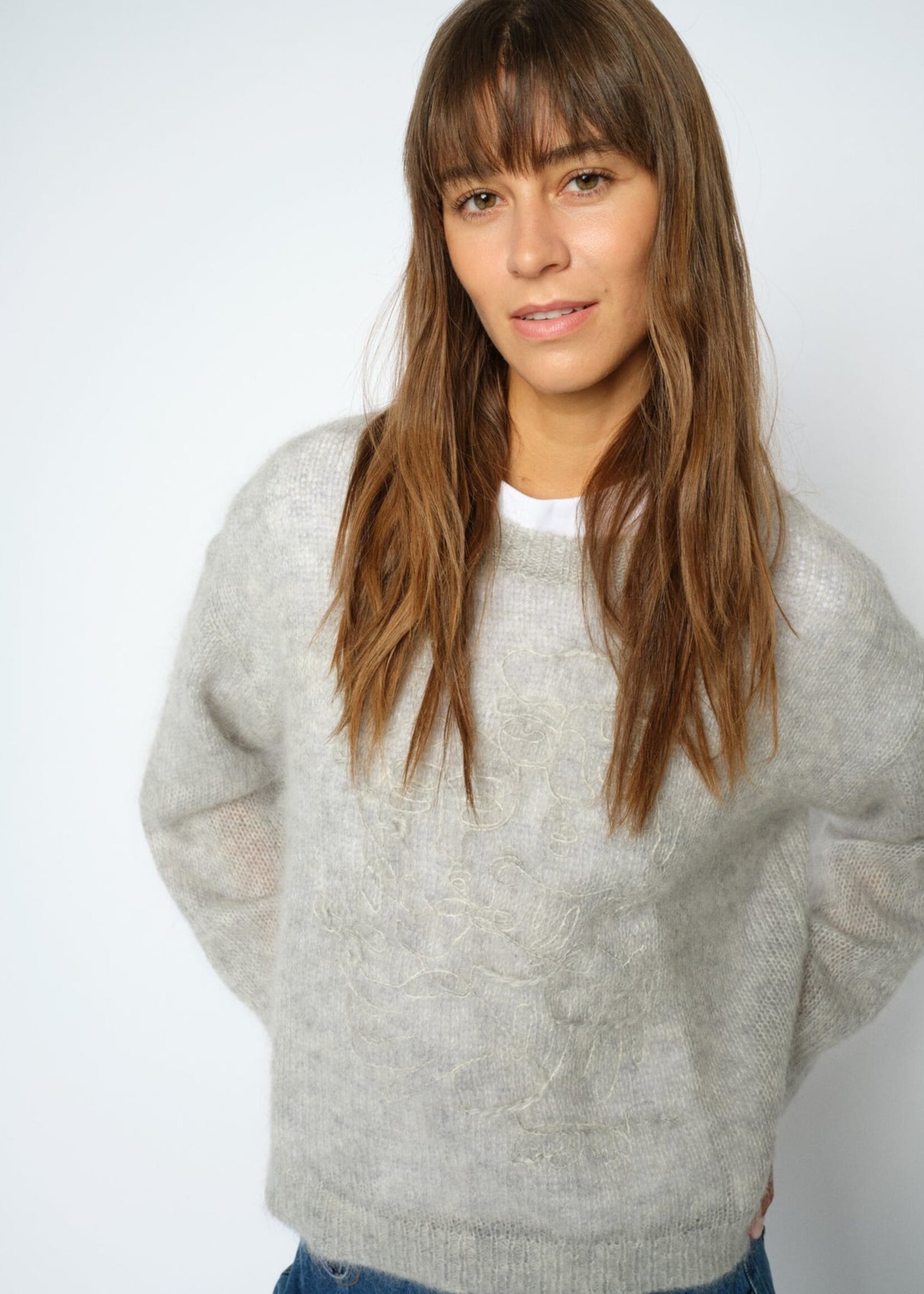 Mos Mosh Aroa Bernat Emb Knit
