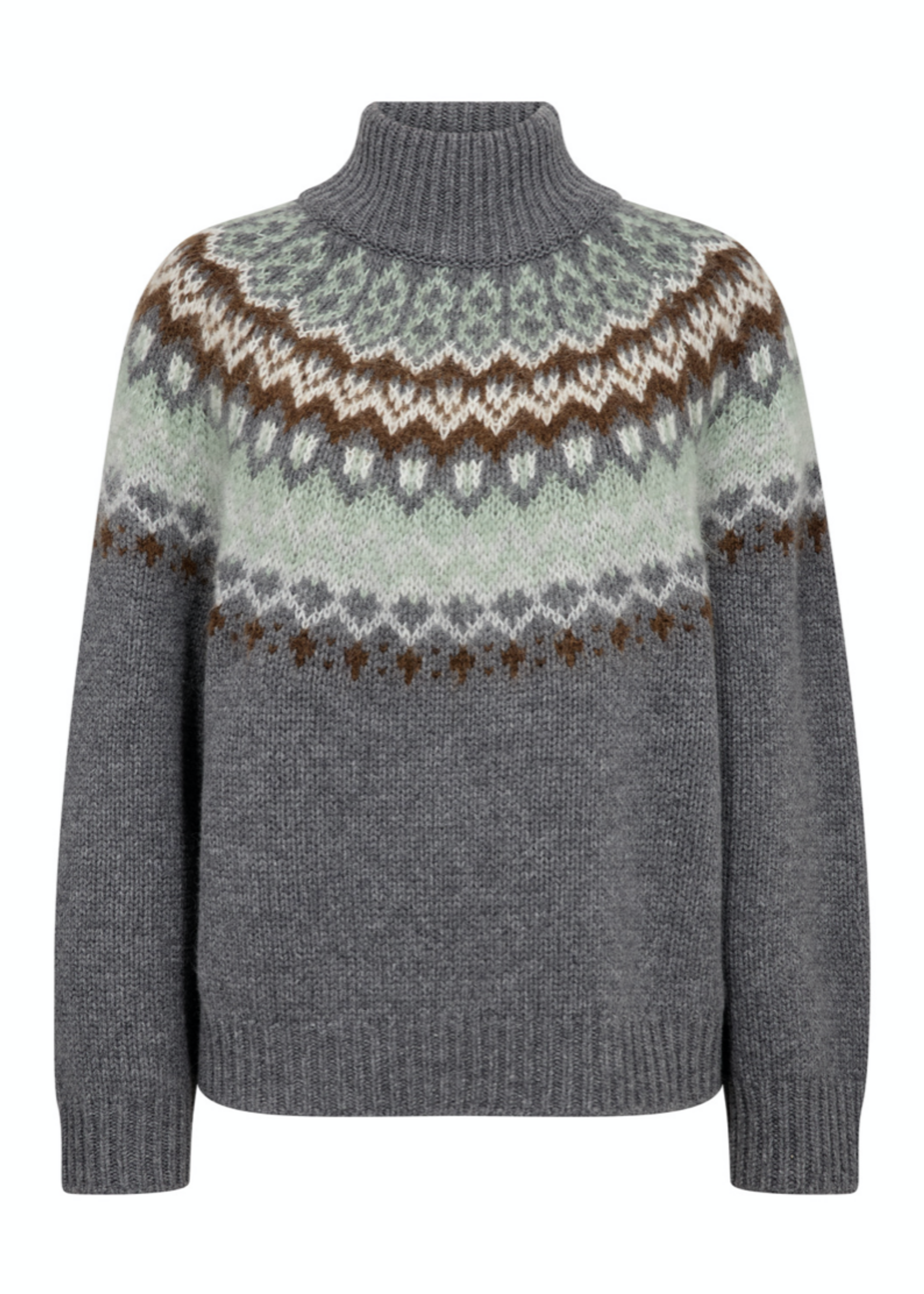 Mos Mosh Daya Fjord Highneck Knit