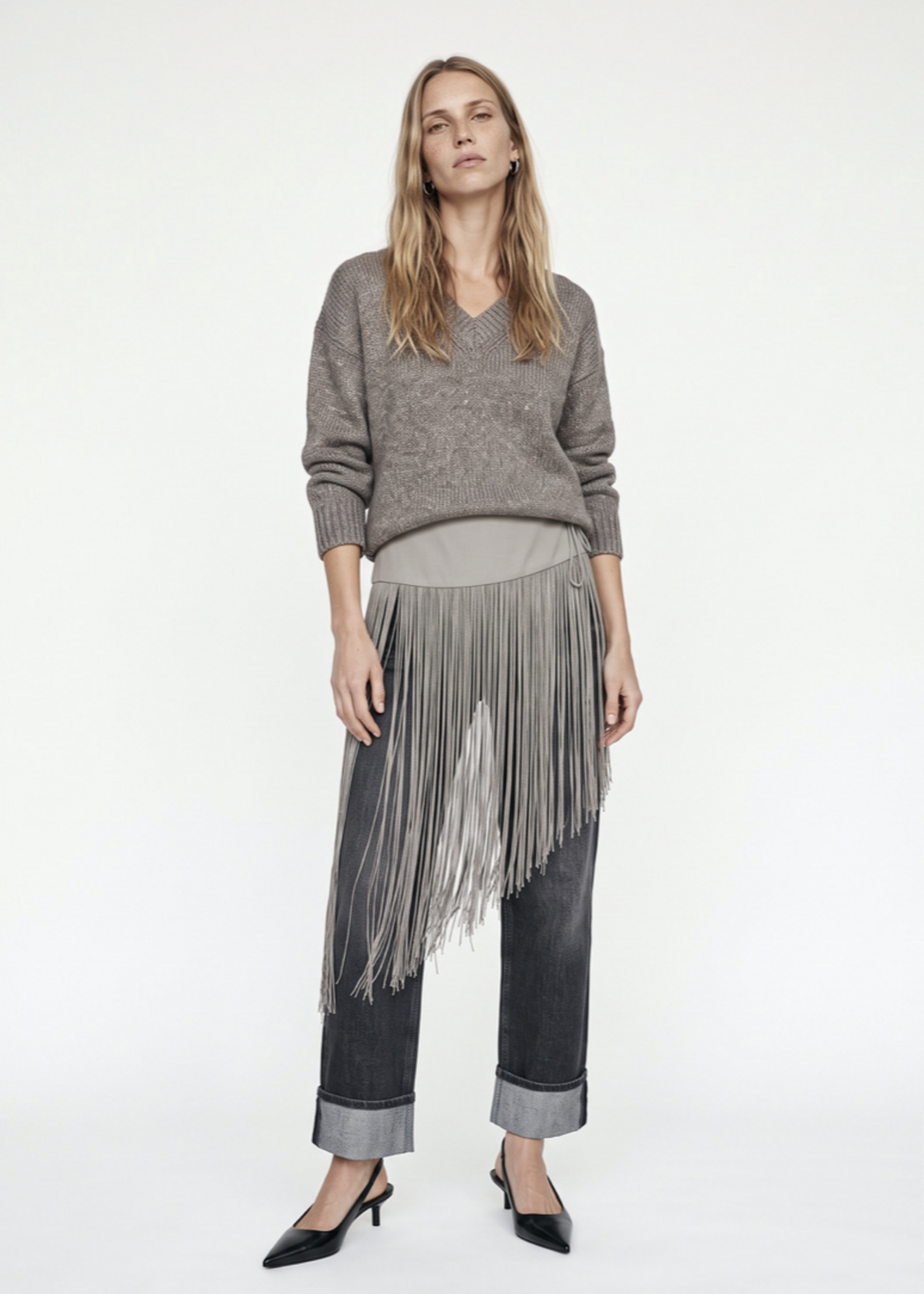 Mos Mosh Welma Glam V-Neck Knit