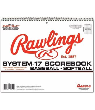Rawlings 17SB Rawlings System-17 BASEball Scorebook