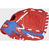 Rawlings RAWLINGS PLAYERS SERIES BASEBALL RED GLOVE W/BALL YOUTH 9 LHT