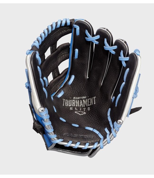 Easton TOURNAMENT ELITE SERIES DROITIER BLACK/CAROLINA/WHITE 11.5