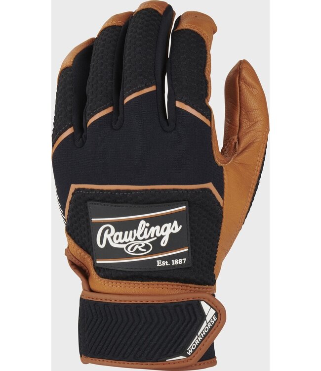 Rawlings RAWLINGS WORKHORSE PRO BATTING GLOVES -  ADULT