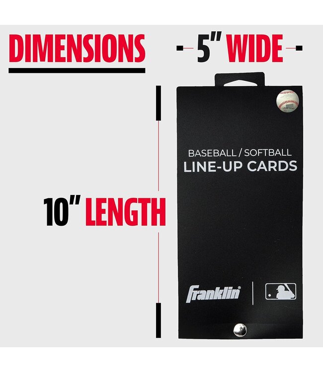 Franklin LINE-UP CARDS