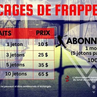Accès aux cages 