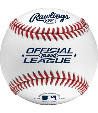 Rawlings BALLE DE BASEBALL OFFICIELLE EN CUIR DE 8,5 POUCES