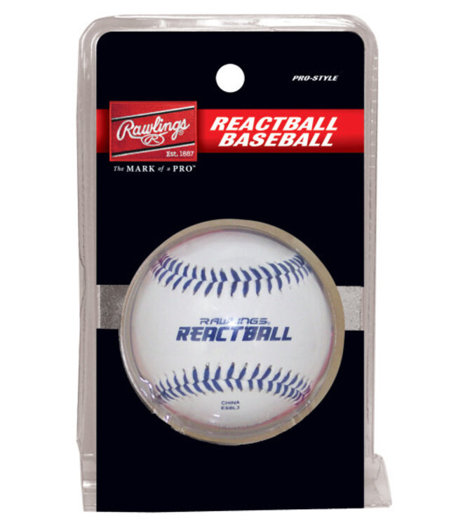 Rawlings BALLE DE BASEBALL REACTBALL DE STYLE PROFESSIONNEL RAWLINGS