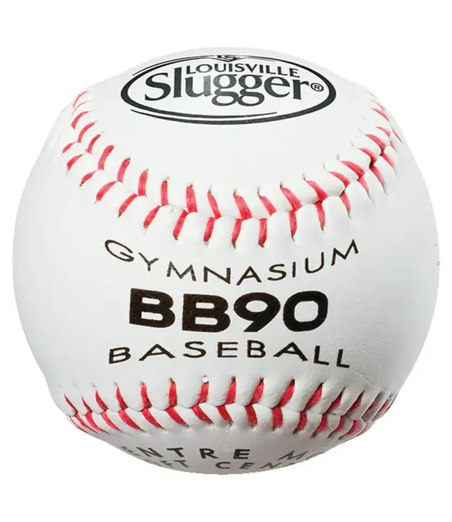 Louisville Slugger LOUISVILLE BALLES de GYM  Baseball Atome (U9) BLANCHE