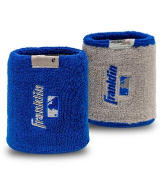 Franklin Franklin MLB X-Vent Reversible Wristbands 4"