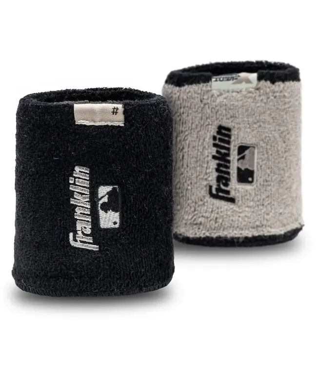 Franklin Franklin MLB X-Vent Reversible Wristbands 4"