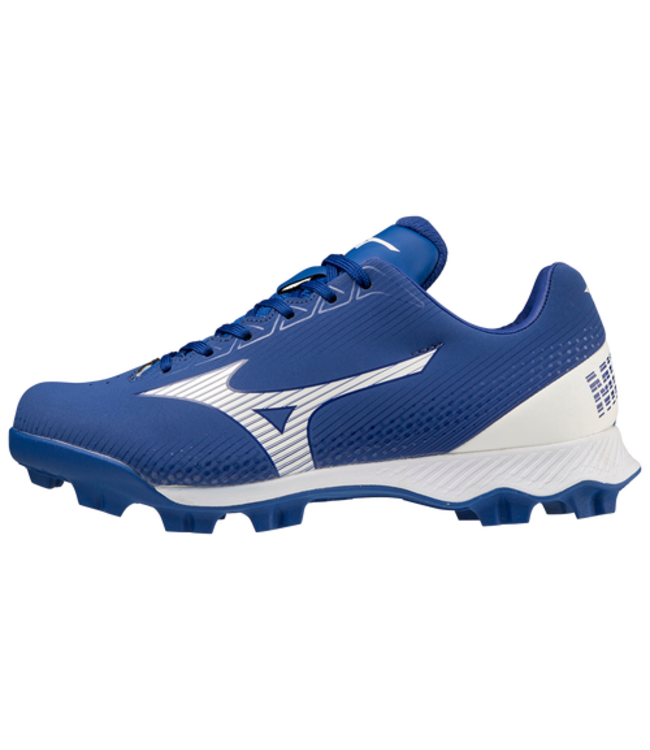 Mizuno Crampons de baseball Mizuno ENFANT Wave Lightrevo JR en caoutchouc moulé bas