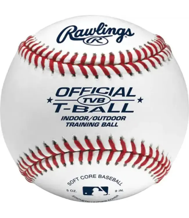 Rawlings 9-INCH SPONGE RUBBER T-BALL - TEAM PACK