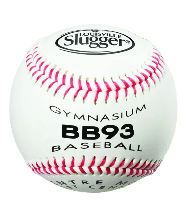Louisville Slugger LOUISVILLE BALLES de GYM  Baseball Atome (U9) BLANCHE